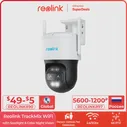 Reolink Trackmix wifi 4K Наружная камера безопасности с двумя объективами слежения за движением PTZ камера 6X Zoom животное автомобиль человека обнаружен... (art.: 3920bf63cdace)