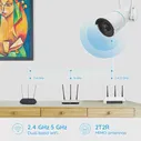 🛍 Камера видеонаблюдения Reolink RLC-510WA, 5 МП, 2,45 ГГц, Wi-Fi, Onvif, IP66, водонепроницаемая, с функцией ночного видения