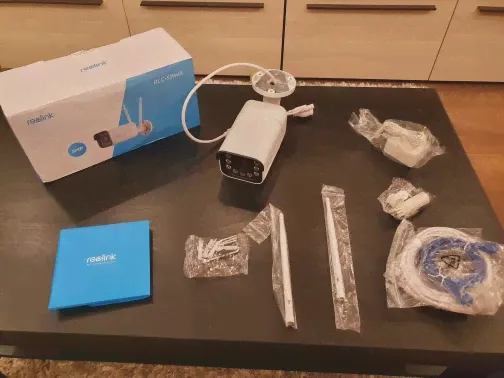 🛍 Камера Reolink 5 МП, 2,4 ГГц5 ГГц, Wi-Fi, с обнаружением человекаавтомобиля, 5-кратный оптический зум, прожектор, двустороннее аудио, IP66, водонепроницаемая, RLC-511WA-1